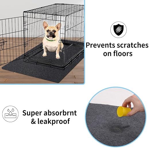 Dog Crate Kennel Pad Mat Liner, Dog Crate Mat - Image 2