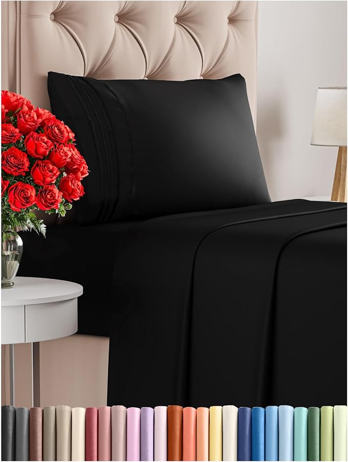 Twin XL Size 3 Piece Sheet Set by CGKUnlimited