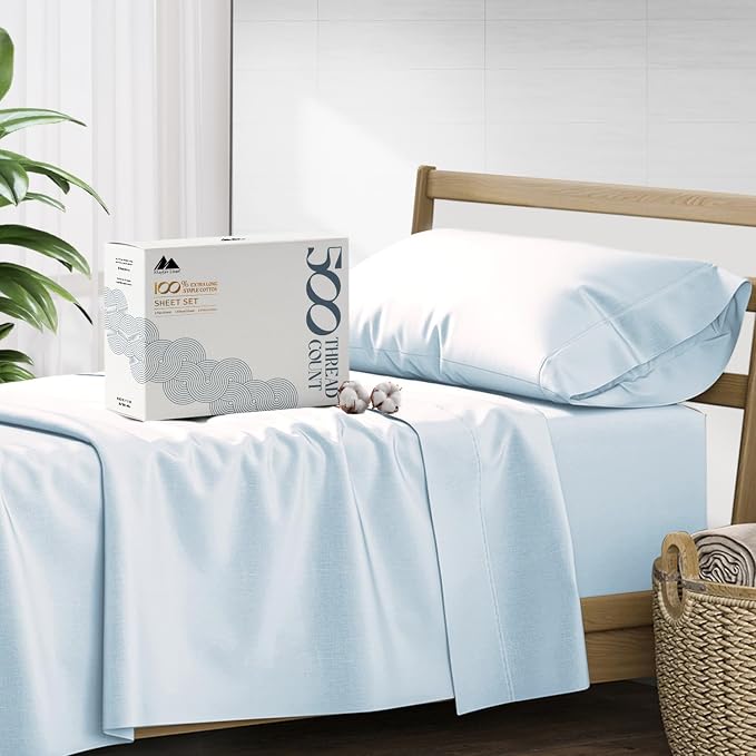 Mayfair Linen 100% Cotton Bed Sheets Twin Sheet Set by MayfairLinen