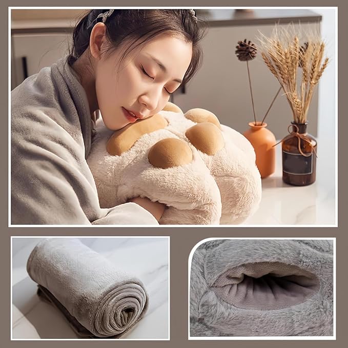 RYOLOY Cat Paw Warm Hand Pillow, - Image 3