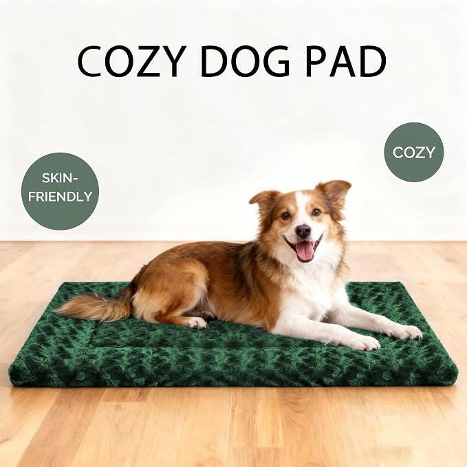 Dog Bed Mat - Dog Crate Pad - Reversible Dog Mat - Image 2