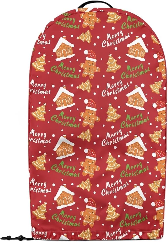 Christmas Gingerbread Blender Dust Cover Kitchen Appliance Oil-Proof Food - Image 2