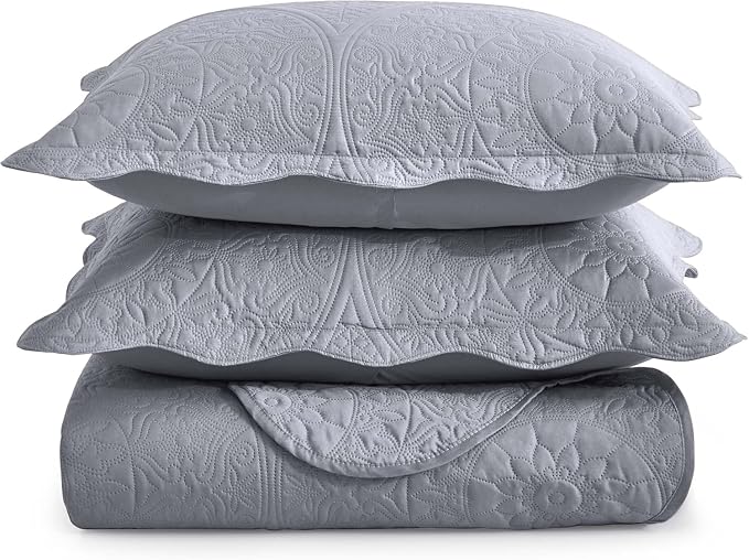 IR Imperial Rooms Twin Quilt Bedding Set Size + 1 Pillow Shams - Image 4