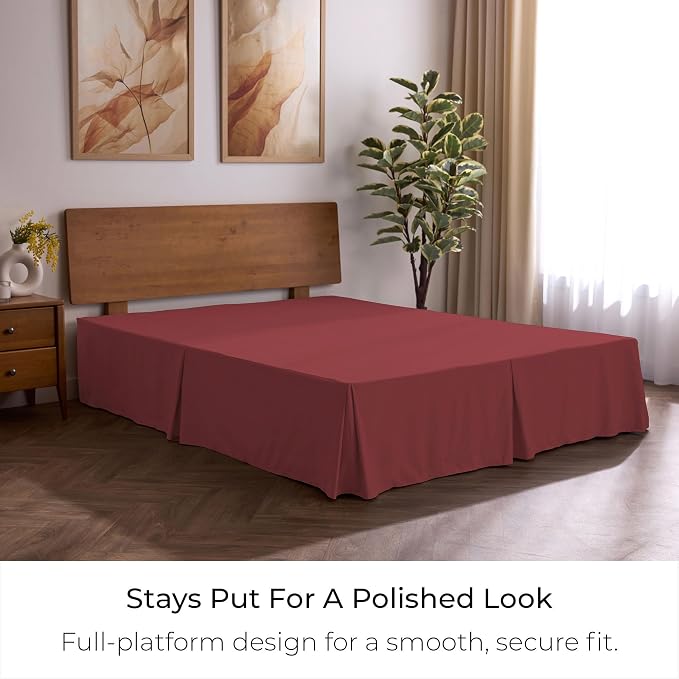 Mellanni Bed Skirt Twin XL Size - Image 7