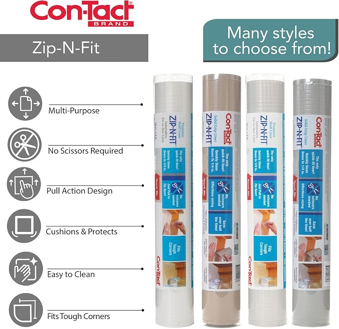Con-Tact Brand Zip-N-Fit Adhesive Perforated, Scissors Needed, 18-Inches by - Image 2