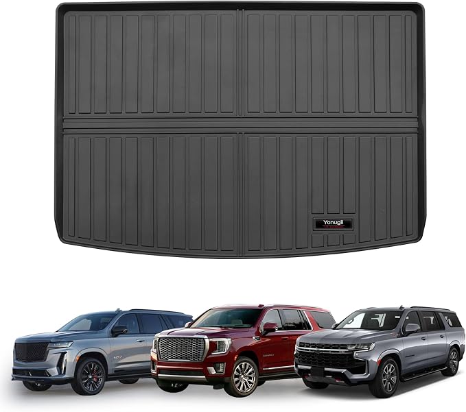 Custom Car Cargo Mats Trunk Liner All Weather TPE Protection Mat Accessories by Yonugli