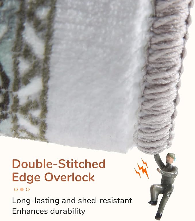 OPPODREAM Thin Throw Rugs 2x3, Small Washable Entryway Rugs 2 x 3 - Image 4