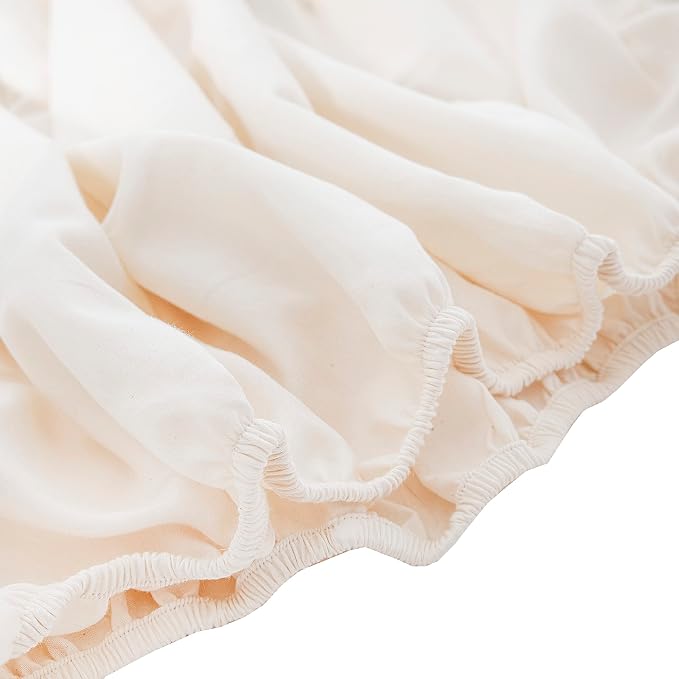 Organic Cotton Fitted Crib Sheets - Image 4