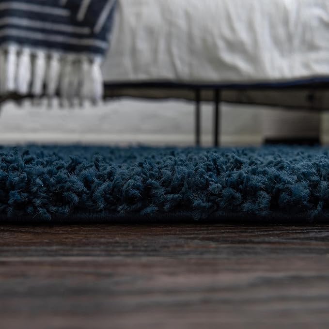 Unique Loom Solid Shag Collection Area Rug - Image 10