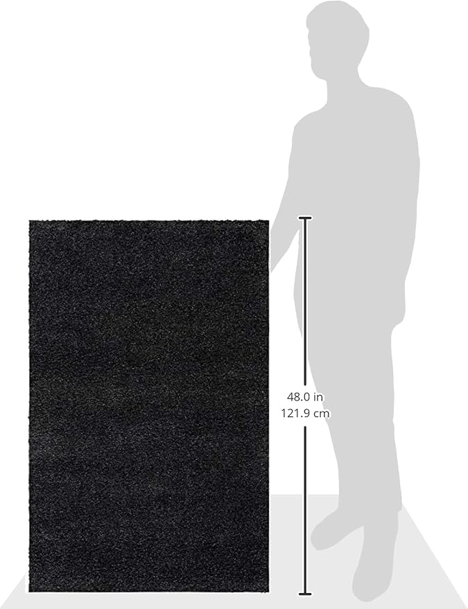 SAFAVIEH Milan Shag Collection Accent Rug - Image 2