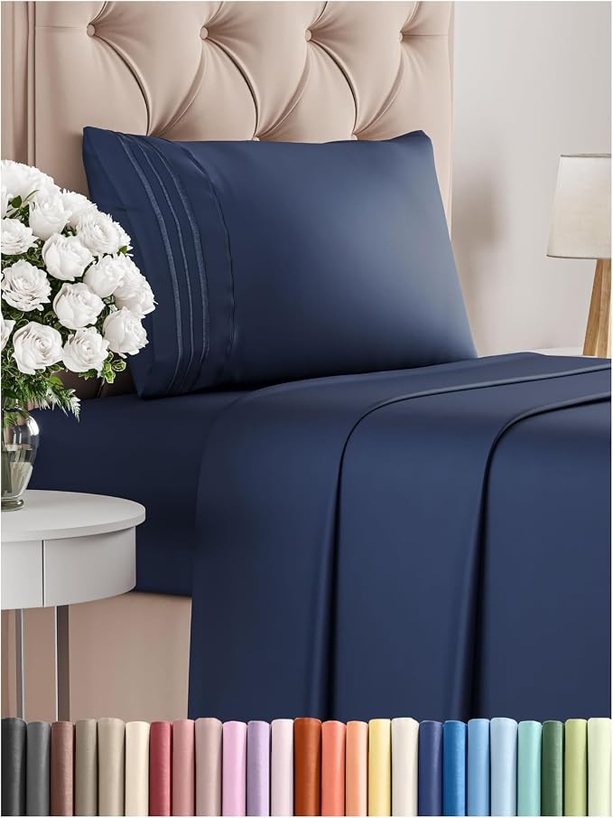 Twin XL Size 3 Piece Sheet Set by CGKUnlimited