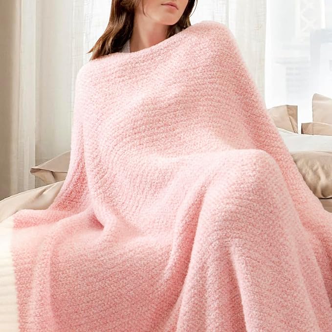 Snuggle Sac Pink Throw Blankets - Image 4