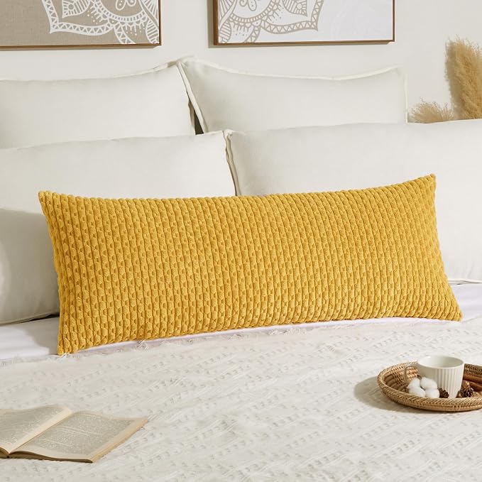 Kevin Textile 20x54 Inch Long Body Lumbar 1 Pack Boho Decorative Throw Pillow - Image 5