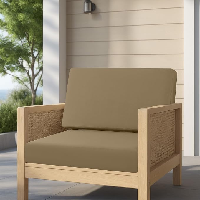 idee-home Outdoor Cushions for Patio Furniture, Outdoor Seat Cushion, - Image 2