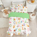 SANDJEST Alphabet Duvet Cover Sets Full Size by SANDJEST