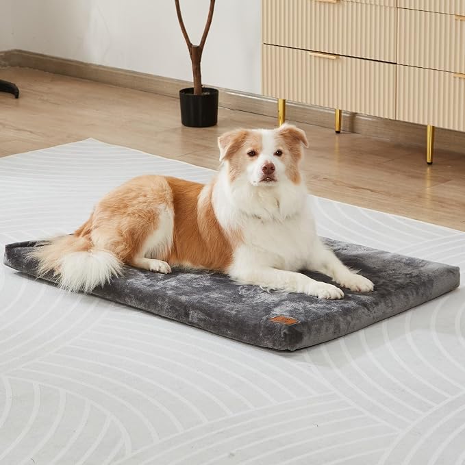 Dog Crate Pad - Dog Bed Large Sized Dogs - XL Memory Foam Pet Bed - Image 8