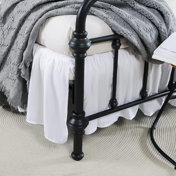 Bed Skirt Queen Size Ruffled Bed Skirt - Image 4