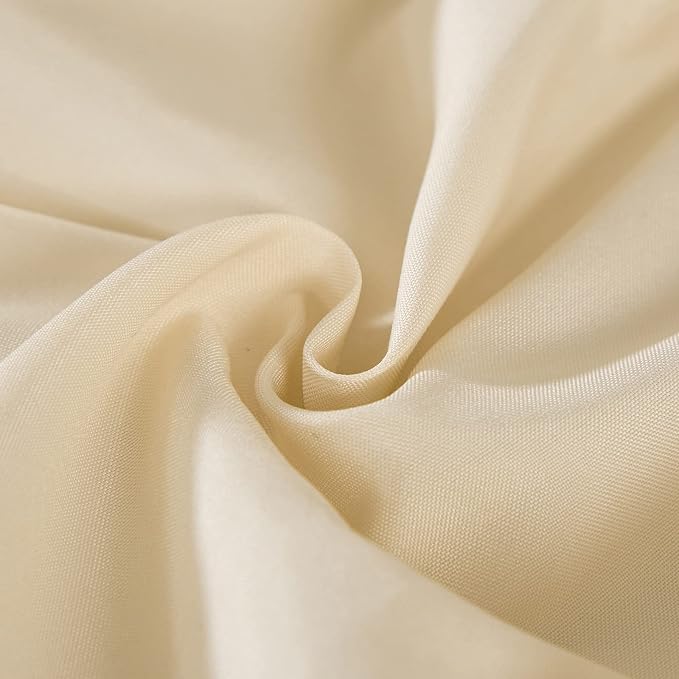 MEILA Wrap Around Bed Skirt Three Fabric Sides Elastic Dust Ruffled 14 Inch - Image 6