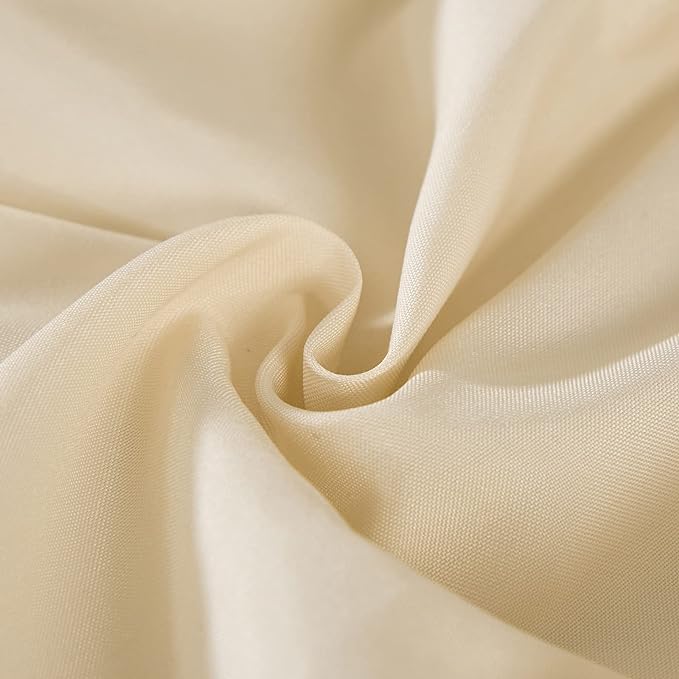 MEILA Wrap Around Bed Skirt Three Fabric Sides Elastic Dust Ruffled 16 Inch - Image 6