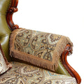 LUFEIJIASHI Luxury Couch Arm Covers, Washable Armrest Protectors by LUFEIJIASHI