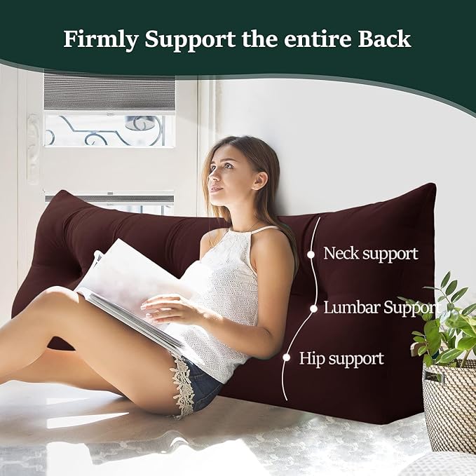 Bed Wedge Headboard Pillow - Image 4