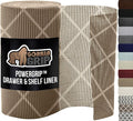 GORILLA GRIP powerGRIP Drawer Shelf and Cabinet Liner, Thick Strong Hold by GorillaGrip