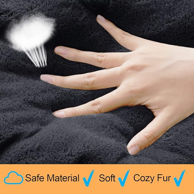 Dog Beds Crate Pad for Small Dogs Ultra Soft Dog Crate Bed Washable & Anti-Slip - Image 4