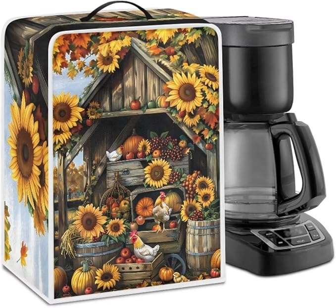 Coffee Maker Cover For Kitchen by PJHEQOXE