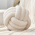 Petrella Knot Pillow Ball Round Throw Pillows Home Decor Cushion Decorative by Petrellatoy