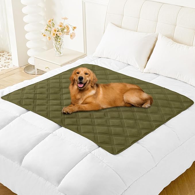 Smiry Waterproof Dog Bed Cover Blanket 40x50, Soft Reversible Pet Blanket by Smiry