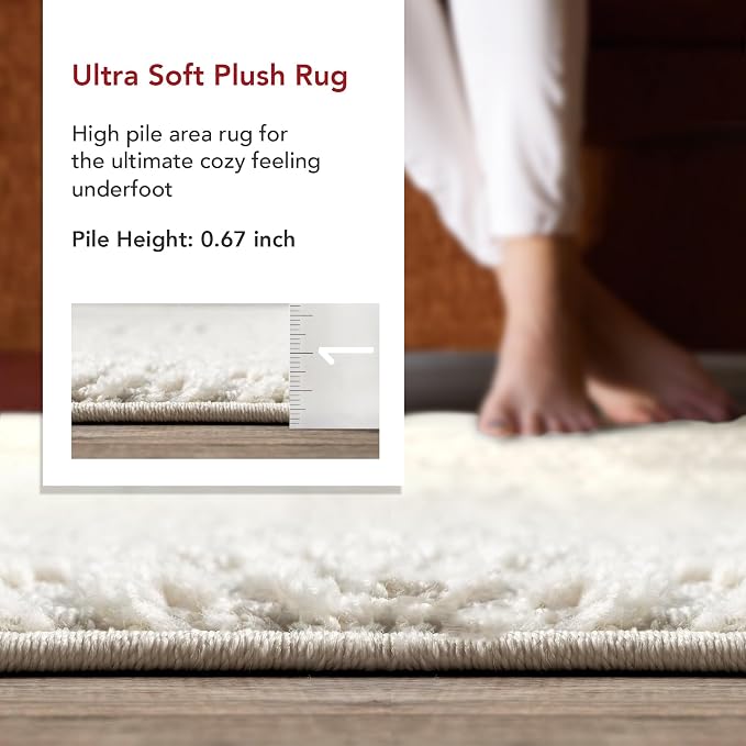 nuLOOM Kerry Cream, Soft and Cozy, High Traffic, Stain Resistant, Easy Clean - Image 5