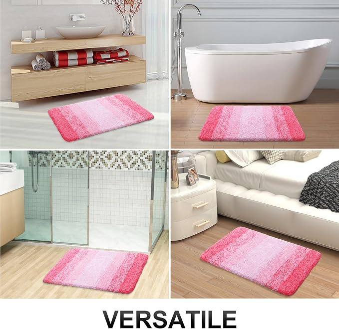 OLANLY Bathroom Rugs Mat 36x24, Extra Soft Absorbent Microfiber Bath Rugs - Image 6