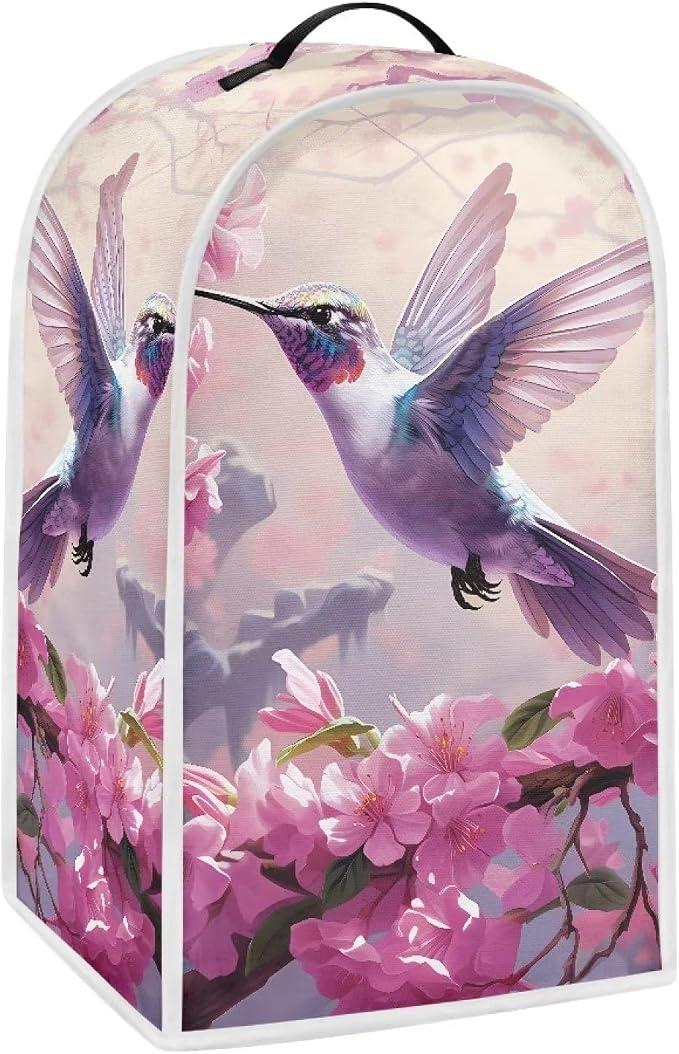 Talayituse Hummingbird Cherry Blossom Blender Dust Cover - Image 2