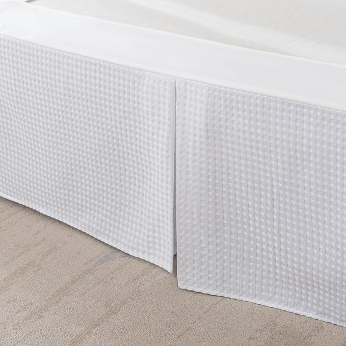 King Bed Skirt, Wrap Around Bed Skirt - Image 4