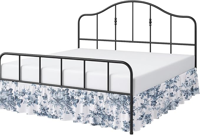 Cottington Lane Ruffled Bed Skirt Twin Size by CottingtonLane
