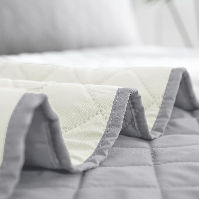 Easy-Going Twin Size Reversible Quilt Set - Image 6
