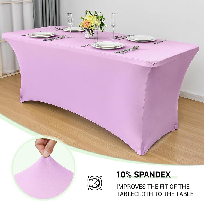 Obstal 6ft Stretch Spandex Table Cover - Image 2
