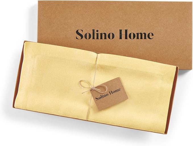 Solino Home Linen Table Runner 60 Inches - Image 5