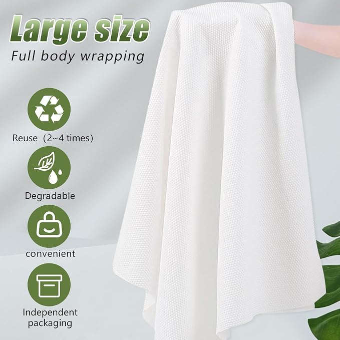 Disposable Bath Towels, Portable Salon Towels - Image 2