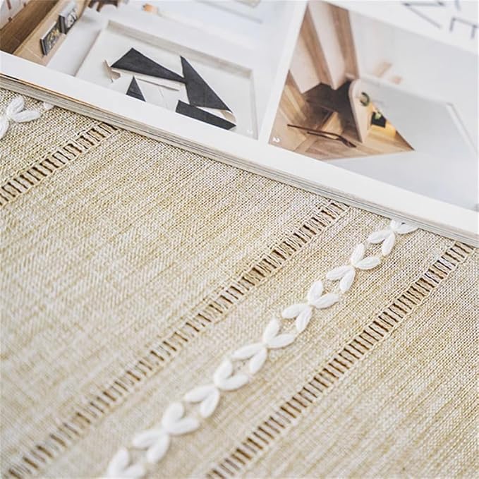 Bedside Table Cloth with Tassel Small Table Cover - Image 3