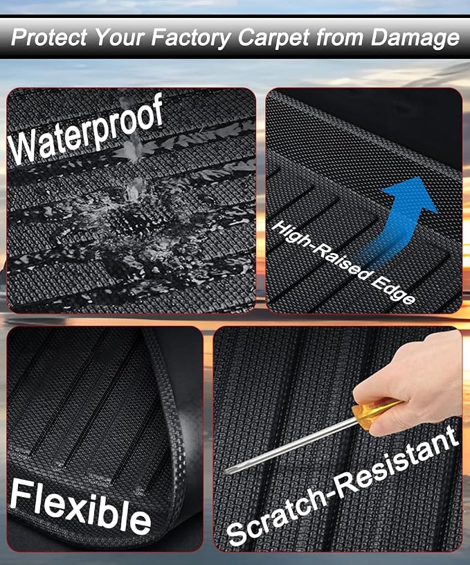 TPE Floor Mats Compatible with KIA Sportage Gas 2023-2026 Models，All Weather - Image 2