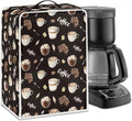 Coffee Maker Cover – Dust Protection Stain Resistant Washable Appliance Cover by PJHEQOXE