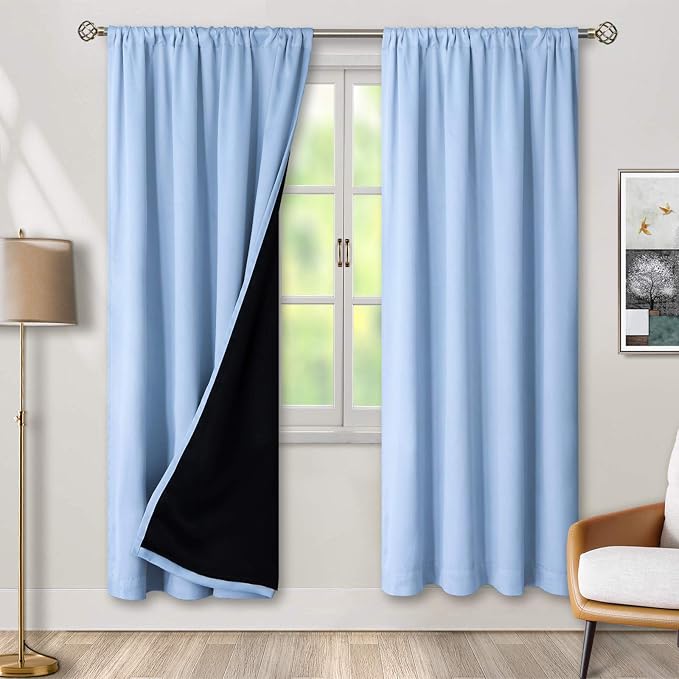 BGment Thermal Insulated 100% Blackout Curtains by BGment