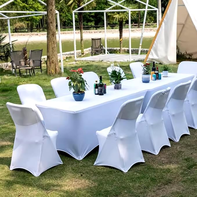 Trlyc 2 Pack 8FT Spandex Table Cloth - Image 2