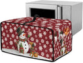 Toaster Oven Dust Cover with Storage Pockets, Protective Decorative Smart Oven by Garucesta