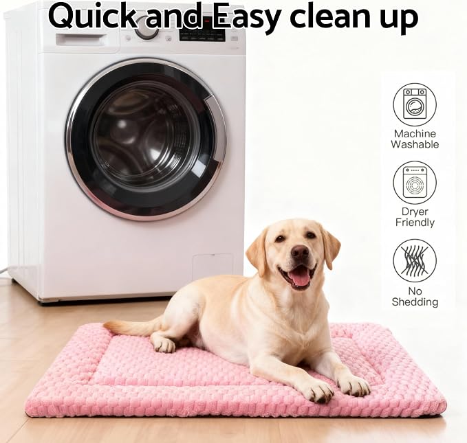 Dog Bed Mat, Reversible Dog Crate Pad - Image 5