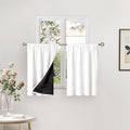 BGment Short Blackout Curtains for Small Window 30 Inch Long, 2 Panels by BGment