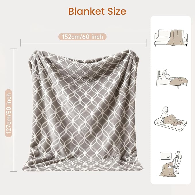 Heated Blanket Electric Throw Blanket - Image 5