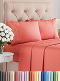 Cal King Size 4 Piece Sheet Set by CGKUnlimited
