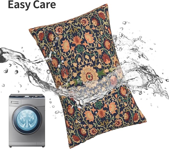 William Morris Vintage Floral 20x12 inches Throw Pillow Covers Cushion Covers - Image 7